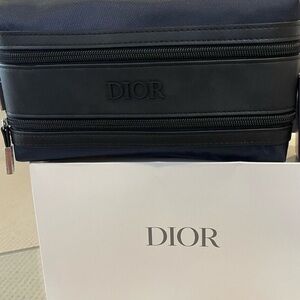 Dior Men's Black Toiletry Bag